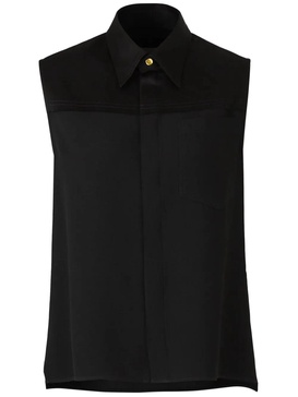Black Sleeveless Shirt
