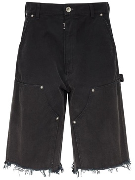 Maison Margiela Shorts With A Worn Effect