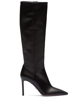 Stivali Leather Knee Boots