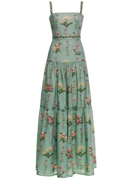 Lima Tiered Linen Maxi Dress