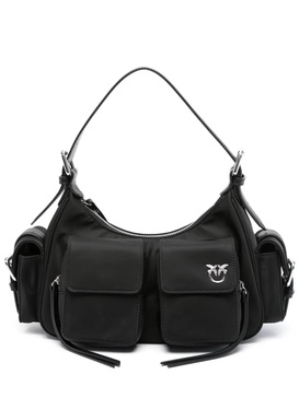 Pinko Cargo Logo-Plaque Shoulder Bag