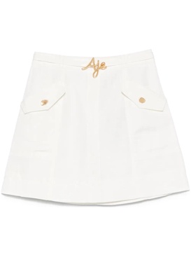 CHRISTINE BELTED MINI SKIRT