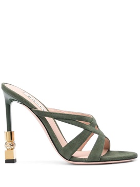 Bally Carolyn Leather Mules