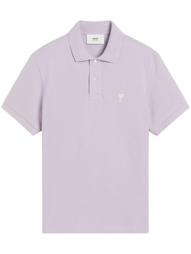 Purple Cotton Ami de Coeur Polo Shirt