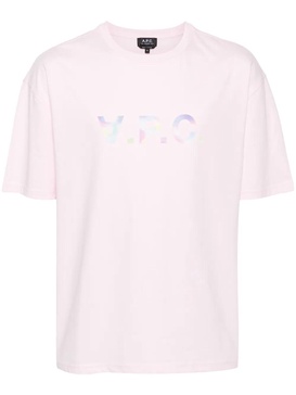 A.p.c. T-shirts And Polos Pink
