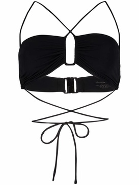 Cut-out bikini top