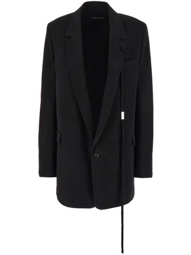 Black Denim Blazer