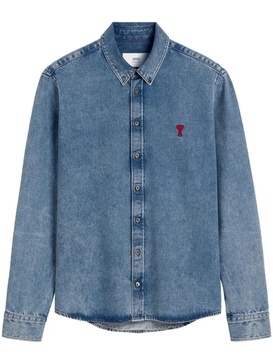 Blue Denim Button-Down Ami de Coeur Shirt
