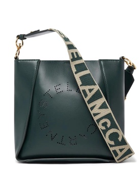 Stella Mccartney Mini Perforated-Logo Shoulder Bag