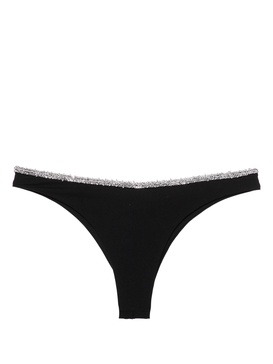 chain-detail bikini bottoms