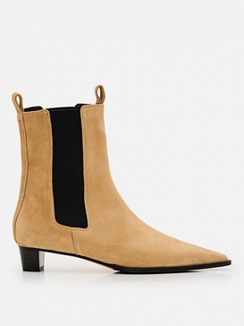 Kiki Leather Pointed Toe Boots