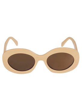 Oval Thick Sunglasses