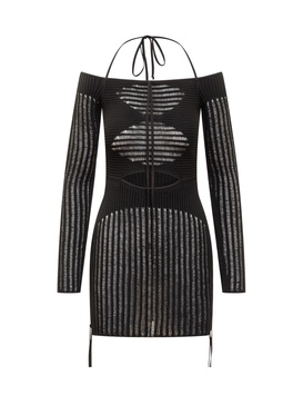 Ribbed Mini Dress