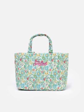 Betsy Quilted Soft Tote Mid Bag | Made With Liberty Fabric