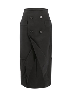 Alexander Mcqueen Women Alexander Mcqueen Black Skirts