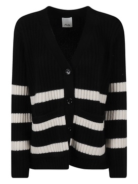Ribbed Stripe Cardigan