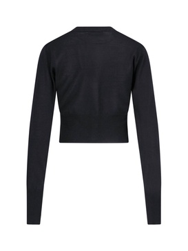 Logo Crop Cardigan