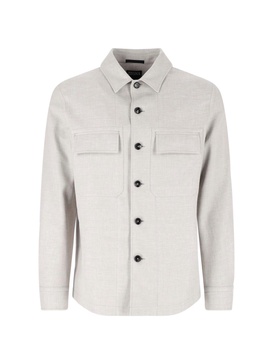 "alba" Shirt Jacket
