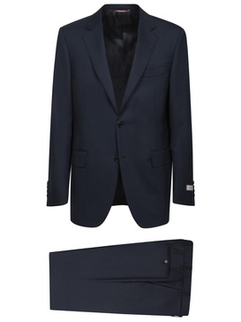 Blue Wool Suit