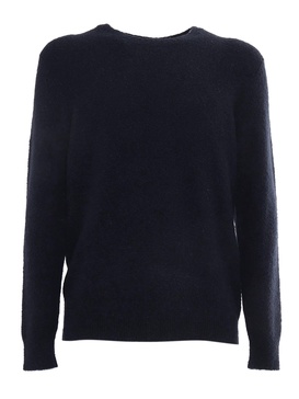 Crew-neck L/s Knitted Sweater Man