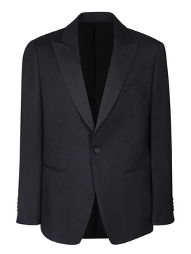 Crinkle Black Jacket