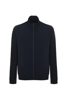 Blue Turtleneck Sweatshirt