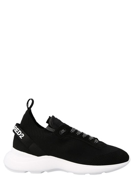 Logo Printed Lace-up Sneakers