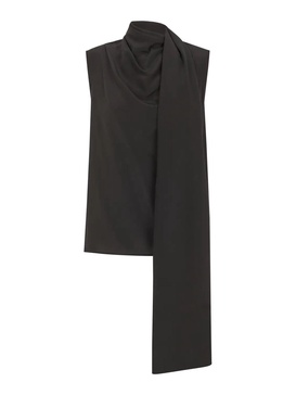 Black Silk Blouse