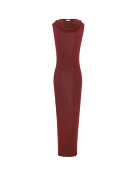 Viscose Hooded Dress