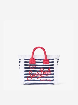 Mini Vanity Terry Striped Handbag