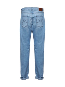 Iconic Fit Light Blue Denim Jeans