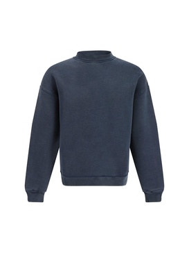 Crewneck Sweatshirt With Logo Embroidery