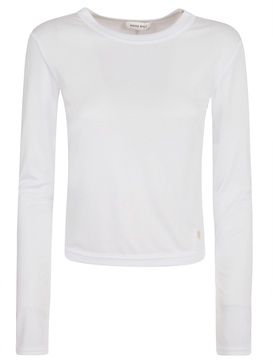Long-sleeved Cropped Jumper