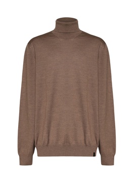 Virgin Wool Turtleneck Sweater