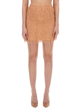 Frizzy Mini Skirt