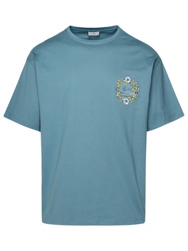 Light Blue Cotton T-shirt