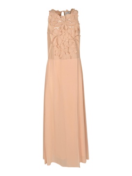 Floral Sleeveless Long Dress