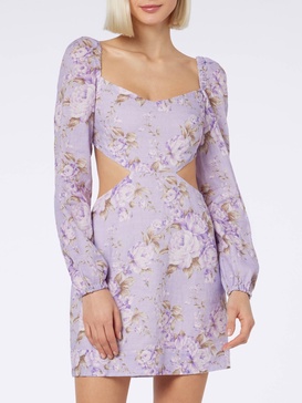 Woman Cut Out Mini Dress Jara