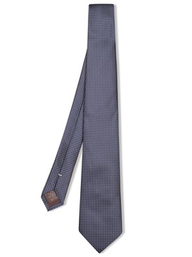 Blue/white Micro Dot Tie