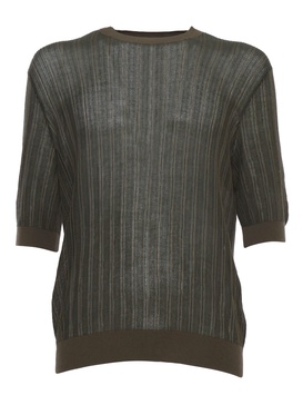 Short-sleeved Green Shirt
