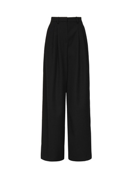 Wide Wool Trousers