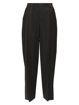 Elasticated Sartorial Pant W/ Logo Embroidery