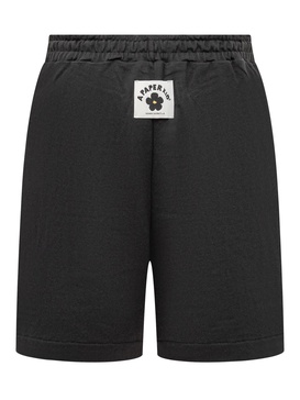Sweat Short Pants With Darts.