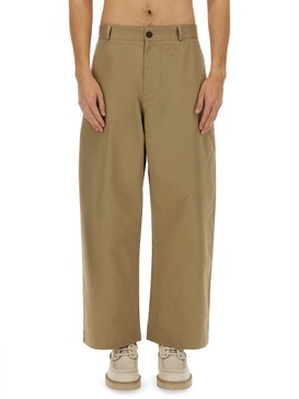 Slim Curved Pants