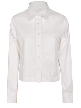 Plain Cropped Shirt