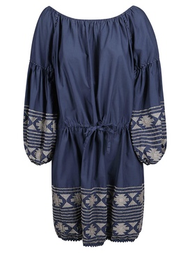 Ruffle Mid-length Dress