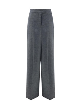Wool Palazzo Trousers