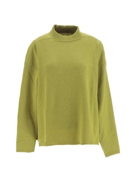 High-neck Knitted Sweater