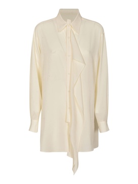 Ruffle Long Shirt