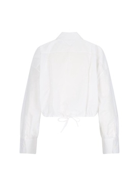 Logo Crop Shirt